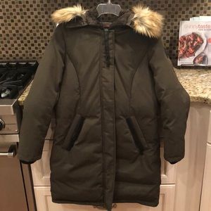 vince camuto hooded parka